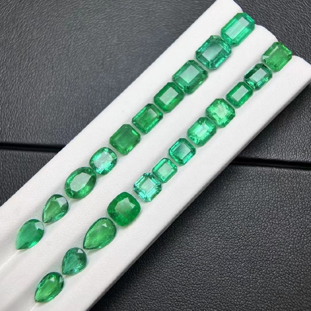 天然高性价比祖母绿裸石1-3ct